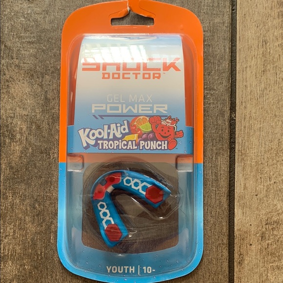 Shock Doctor Youth Mouthguard - Blue and Red - Picture 1 of 2